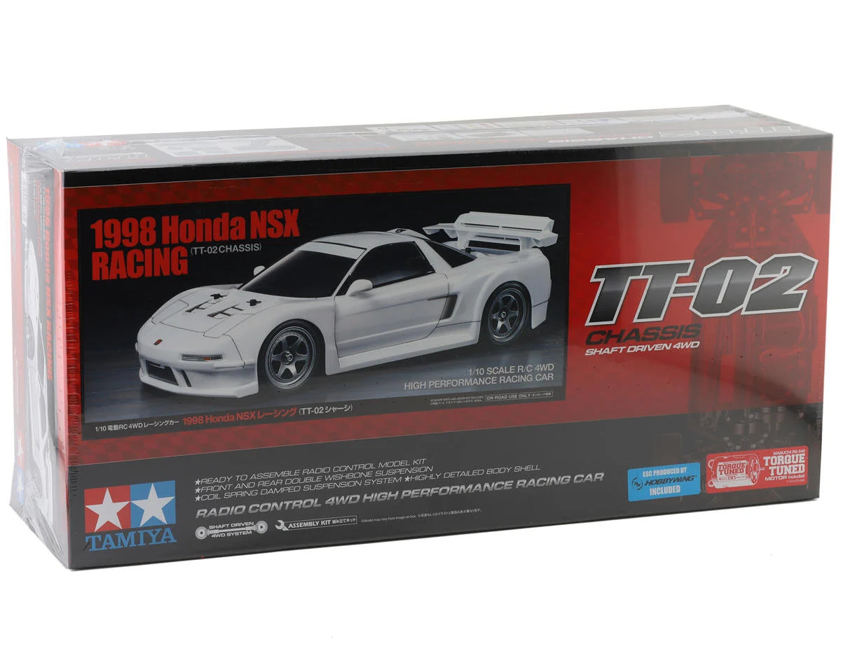 Tamiya TT-02 1998 Honda NSX Racing 1/10 4WD Electric Touring Car Kit