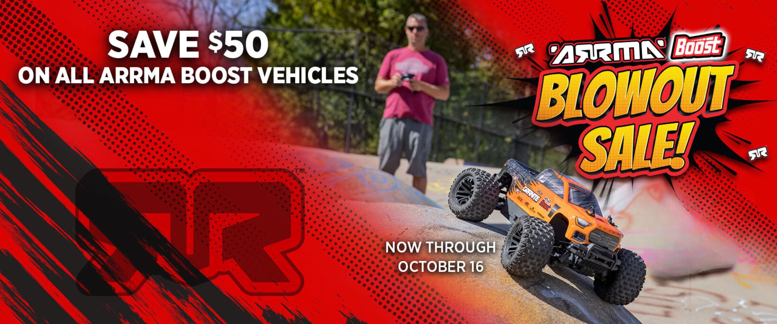 Arrma 4x2 BOOST Blowout Sale!