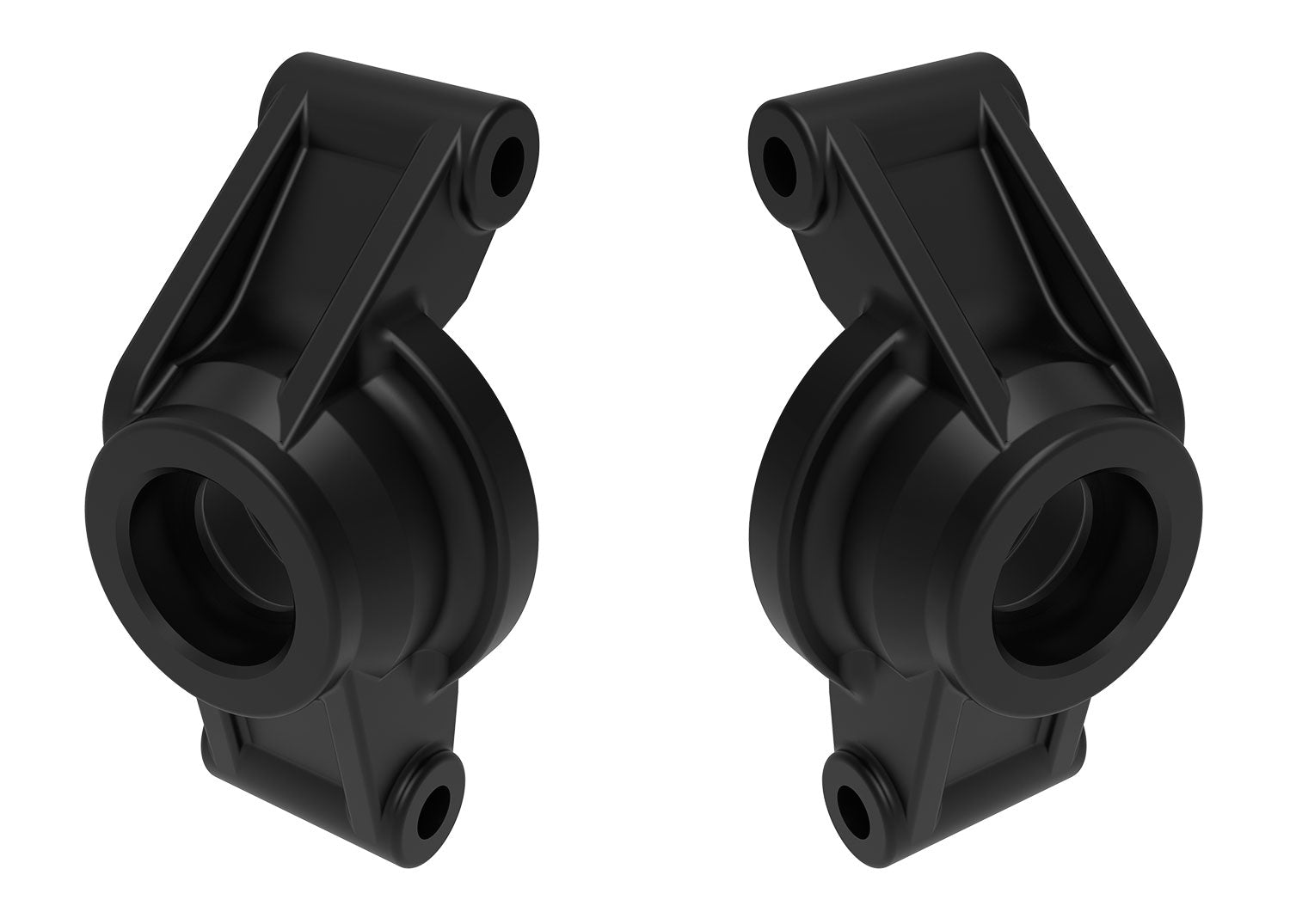 Stub Axle Carriers Rear Black Mini Maxx