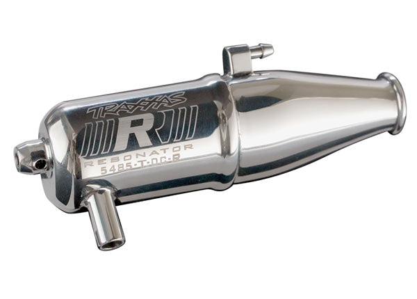 Traxxas 5485 Tuned pipe, Resonator®, R.O.A.R. legal (for Jato®, N. Rustler®, N. 4-Tec® with TRX® Racing Engines)