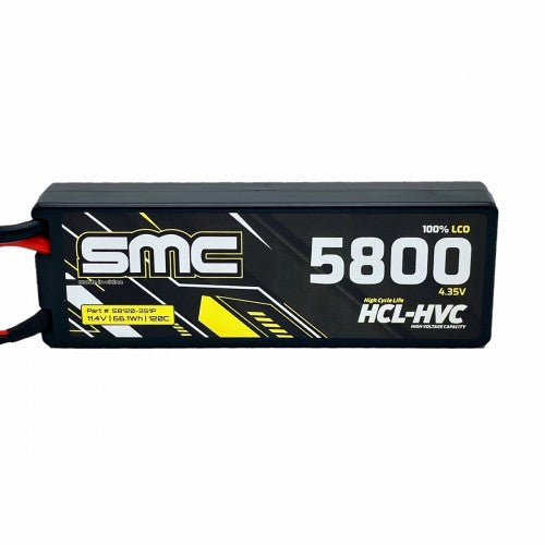 SMC HCL-HVC 11.4V 5800mAh 120C Hardcase Lipo Battery