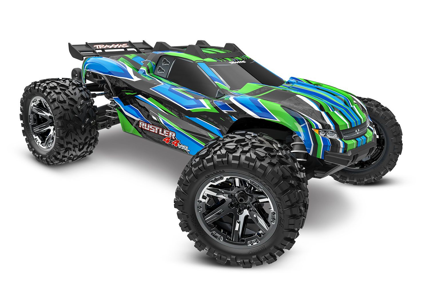 Traxxas Rustler 4x4 VXL RTR Camión de estadio 4x4 sin escobillas 