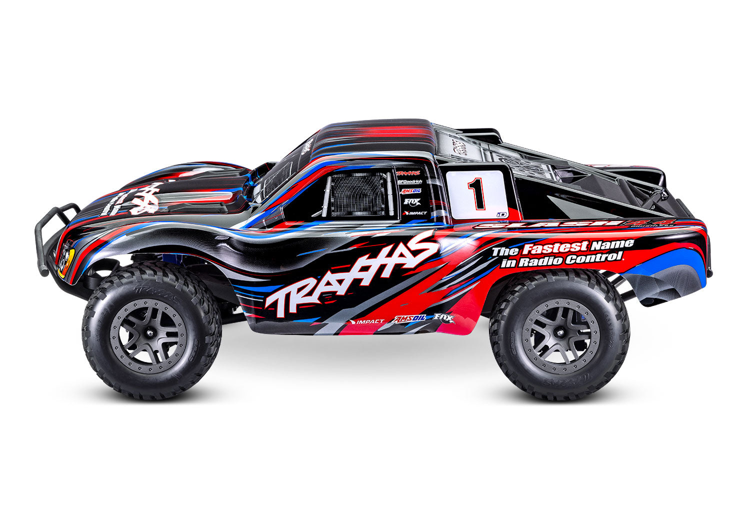 Traxxas Slash 4X4 BL2S Brushless 1/10 Scale 4WD RTR Short Course Truck