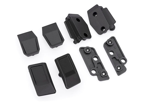 Traxxas 6966 Latch mounts/ retainers (F and R, L and R) Slash 4x4/2wd