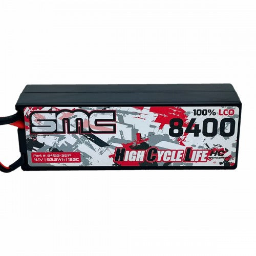 SMC HCL-HC 11.1V 8400mAh 120C Hardcase Lipo Battery