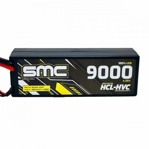 SMC HCL-HVC 11.4V 9000mAh 120C Hardcase Lipo Battery