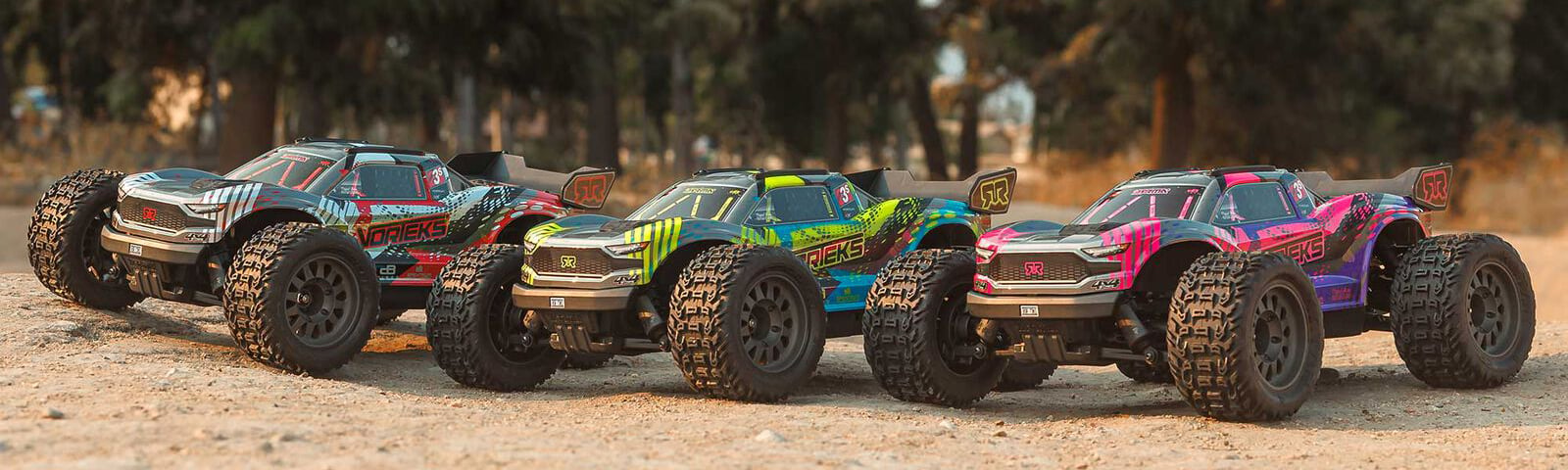 Arrma VORTEKS 223S DSC 1/10 4X4 Brushless Stadium Truck RTR