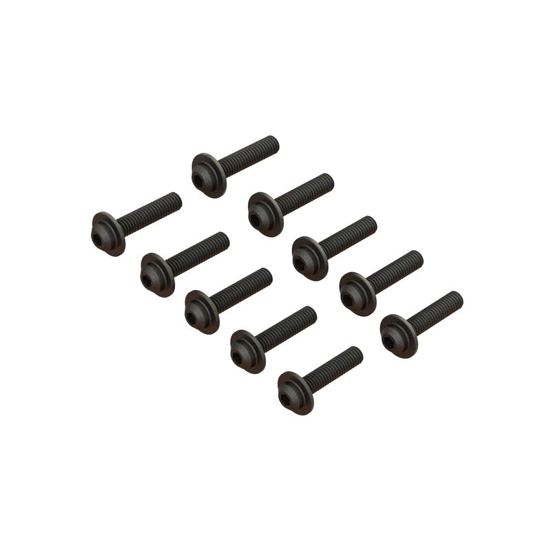 Arrma M4x18mm V2 Flanged Button Head Screws