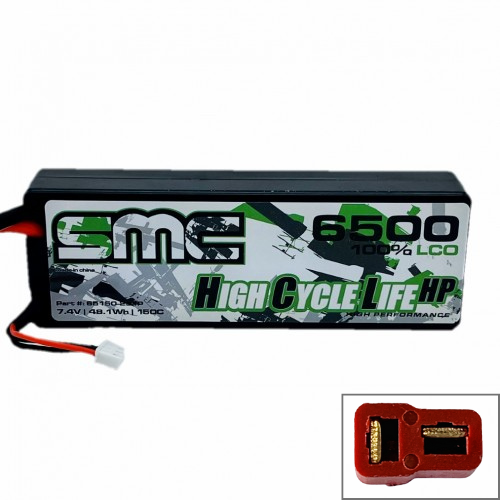 SMC HCL-HP 2S 7.4V-6500mAh 150C Estuche rígido