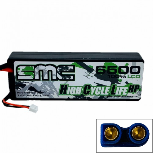 SMC HCL-HP 2S 7.4V-6500mAh 150C Estuche rígido