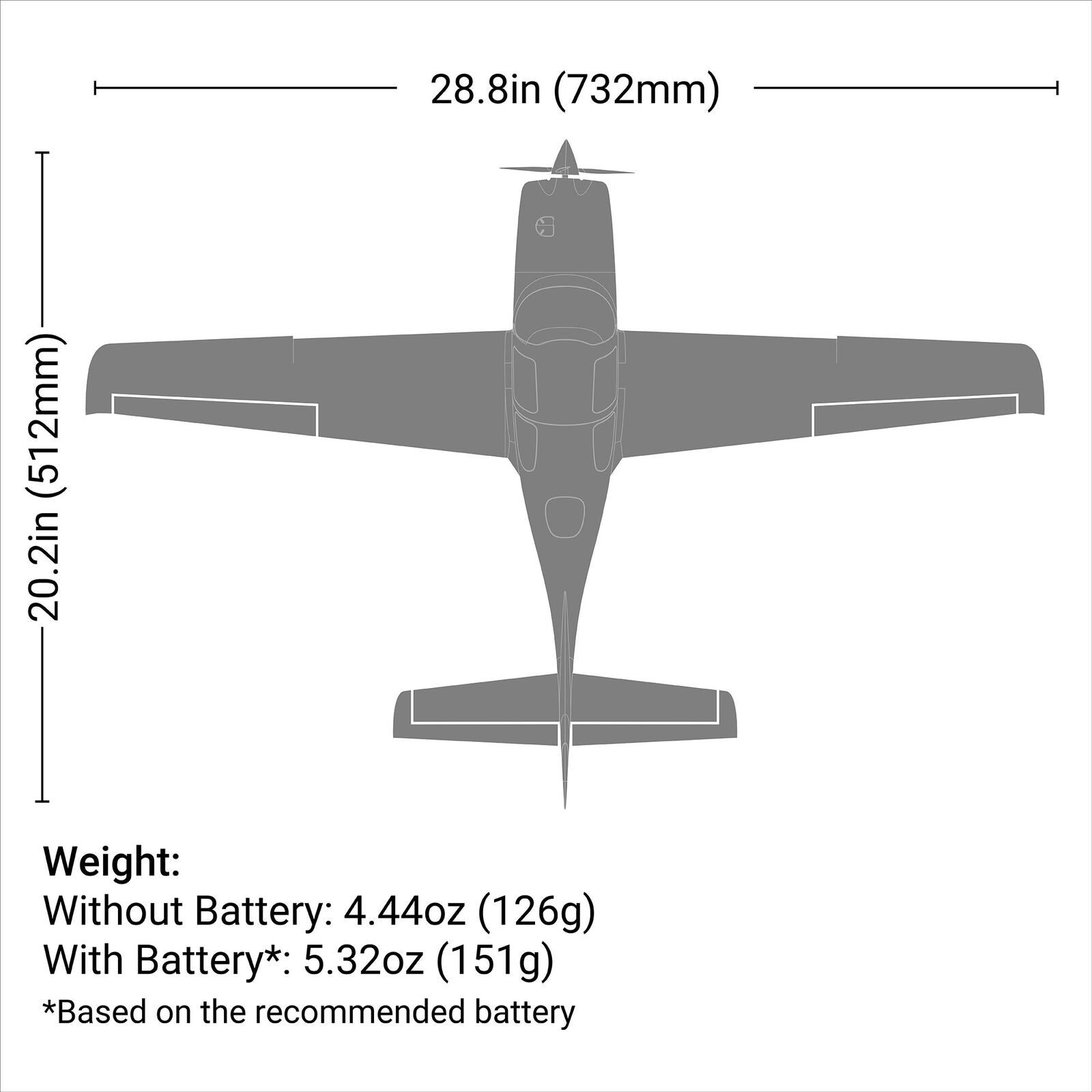 UMX Cirrus SR22T BNF Basic with AS3X and SAFE Select