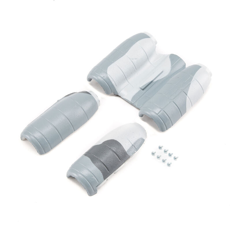 E-Flite UMX A-10 BL Engine Nacelle Set & Accessories (Grey Camo)