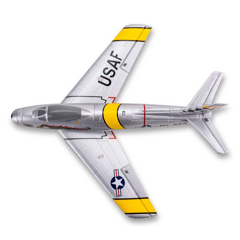 E-flite UMX F-86 Sabre 30mm EDF Jet BNF Basic w/ AS3X & SAFE Select