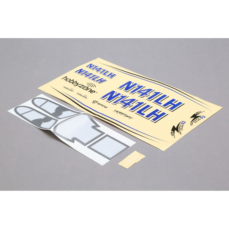 HobbyZone Decal Sheet: Sport Cub S HBZ4413