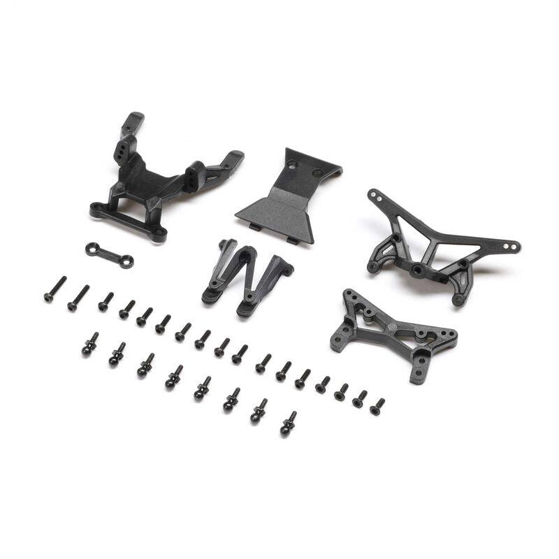 Losi Micro-B Front & Rear Towers, Bumper