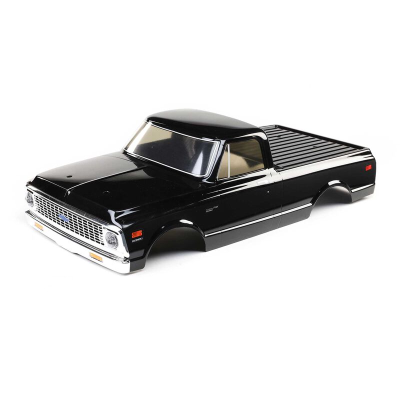 Losi V100 1972 Chevy C10 Pickup Body Set Black