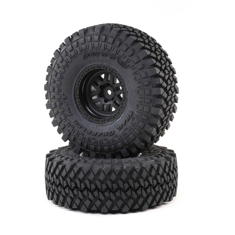 Losi Nitto Trail Grapplers Mounted on KMC Wheels (2) (Hammer Rey)