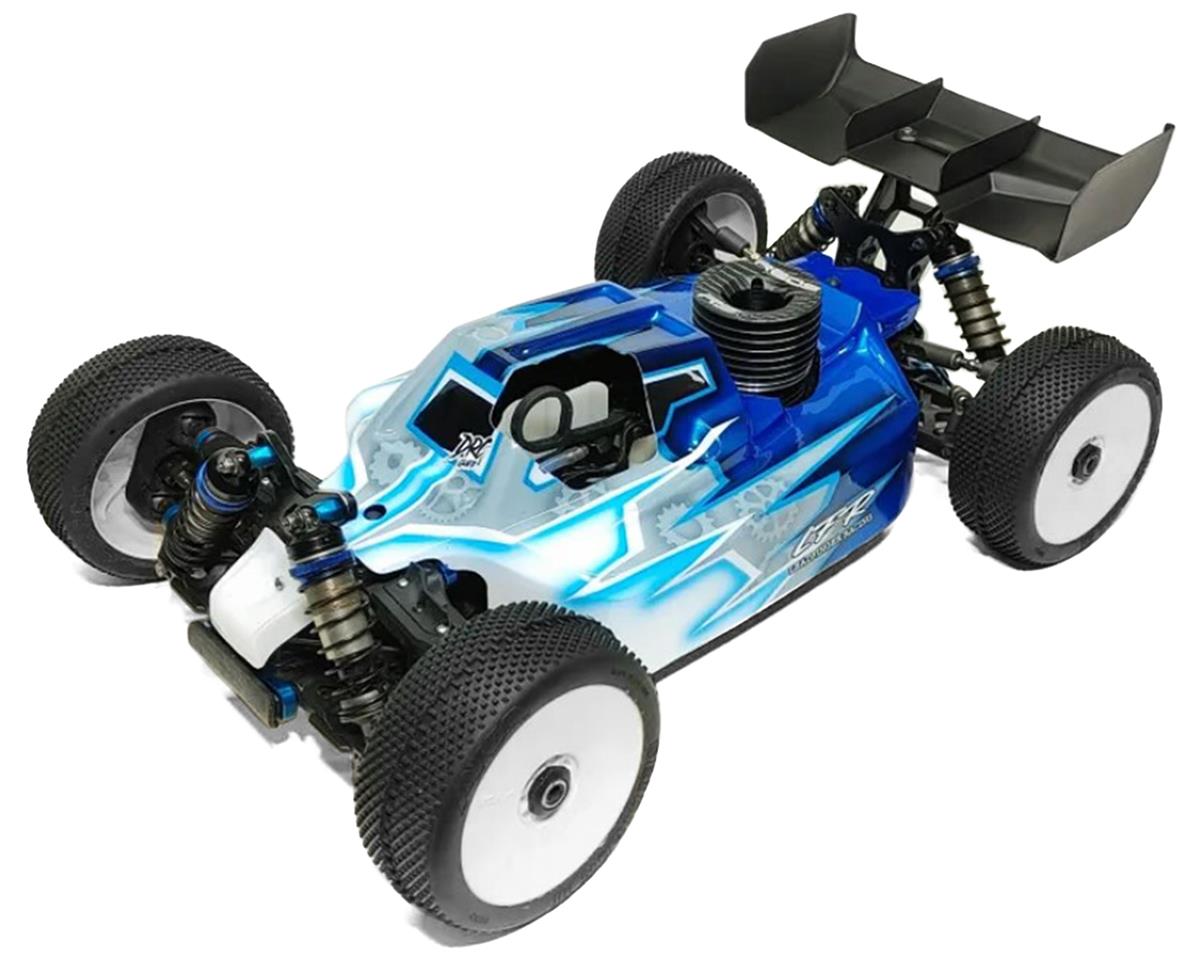 Leadfinger Racing Team Associated RC8B4 Beretta 1/8 Buggy Body (Clear)