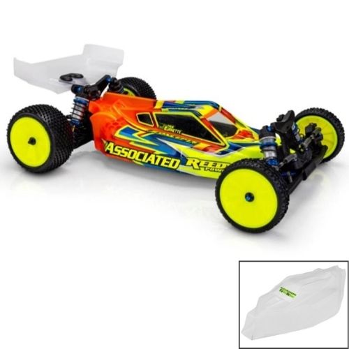 JConcepts RC10 B7 Punisher 2 "P2" Clear Body w/Turf Wing