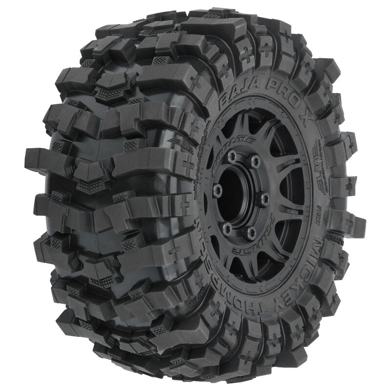 Pro-Line Mickey Thompson Baja Pro X 2.8" Mounted Tires w/ Raid Wheels (2) 12/14mm Hex