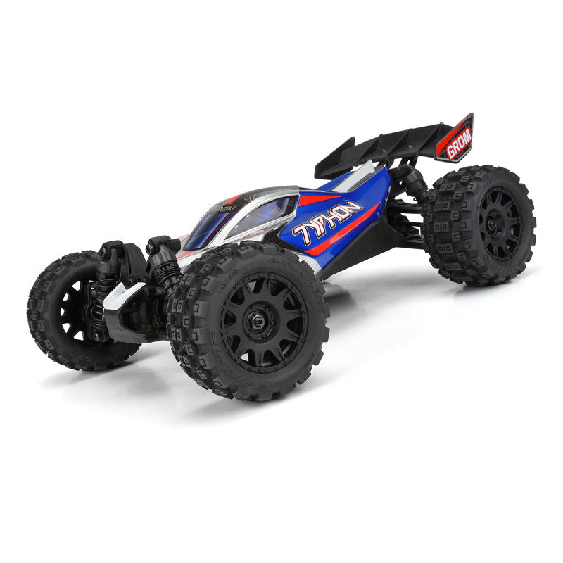 Pro-Line 1/18 Badlands MX 1.85" F/R Black RAID 12mm Hex (4) GROM