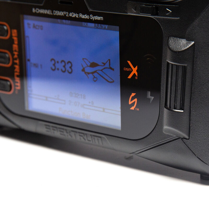 Spektrum RC NX8+ 20 Channel DSMX Air Transmitter Only