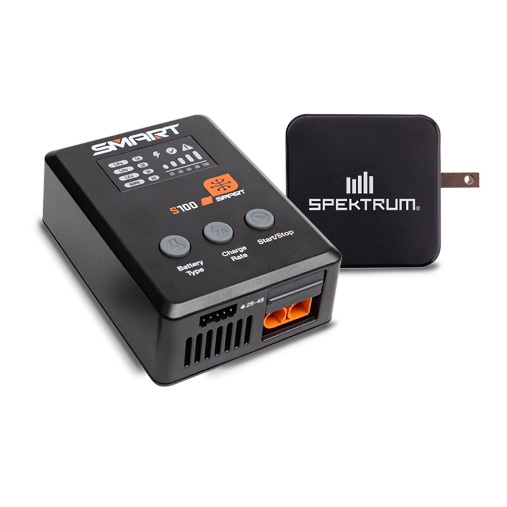 Spektrum S100 1x100W USB-C Smart Charger, 65W USB-C GaN Power Supply Combo