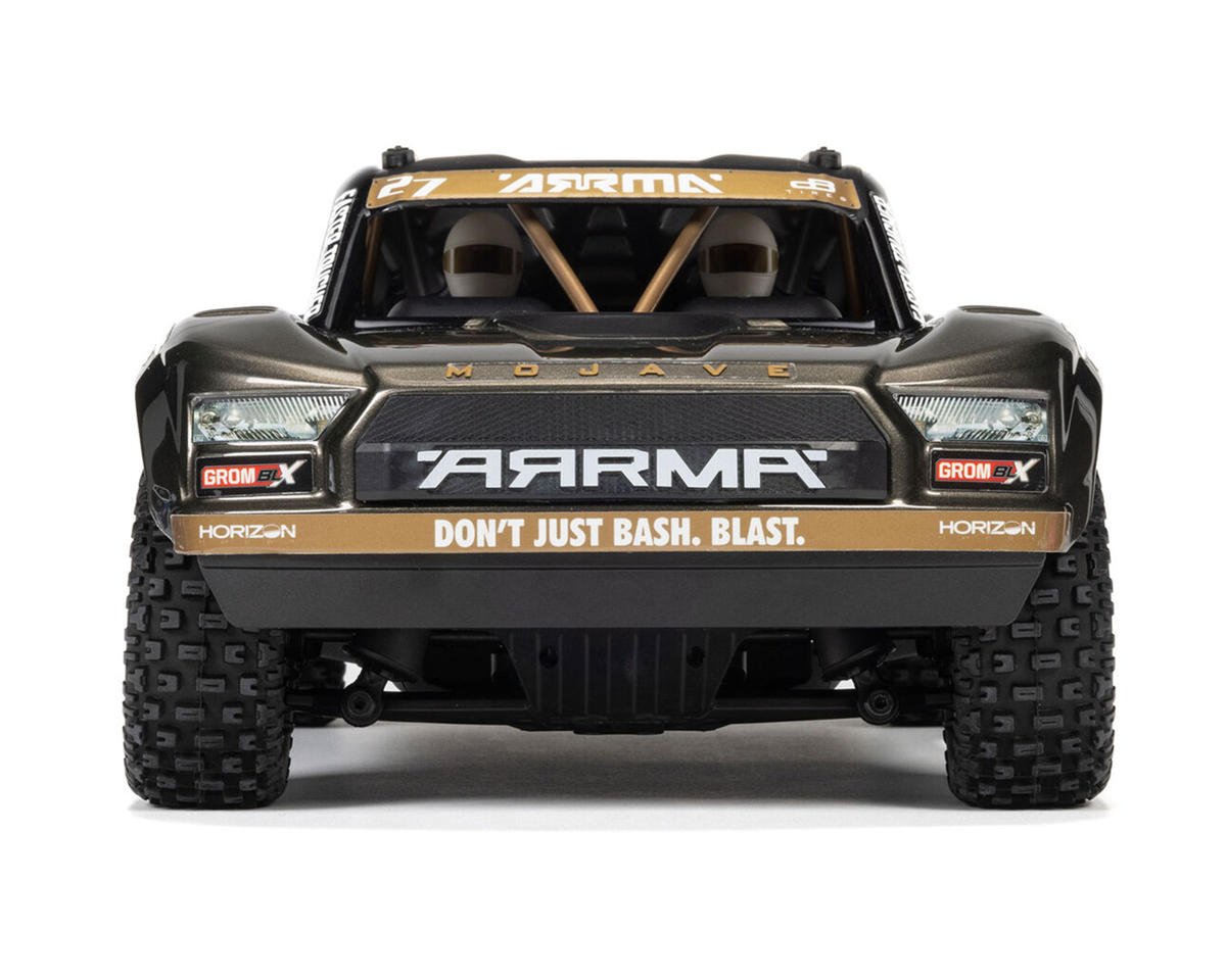 Arrma Mojave Grom 223S BLX BL RTR 4WD Desert Truck (Black) w/SLT2 2.4GHz Radio & DSC