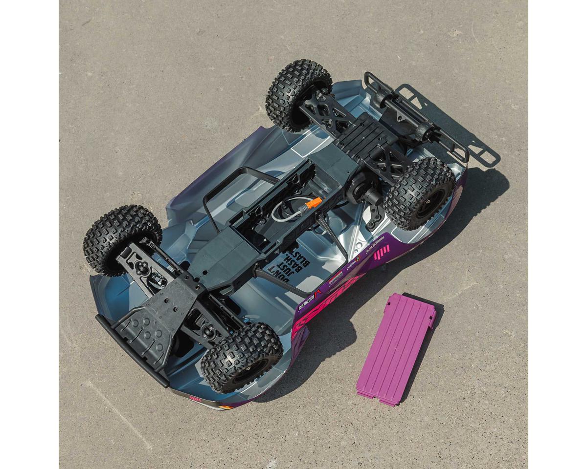 Arrma Fury 223S BLX 1/10 Brushless RTR 2WD Short Course Truck (Purple) w/SLT2 2.4GHz Radio & DSC