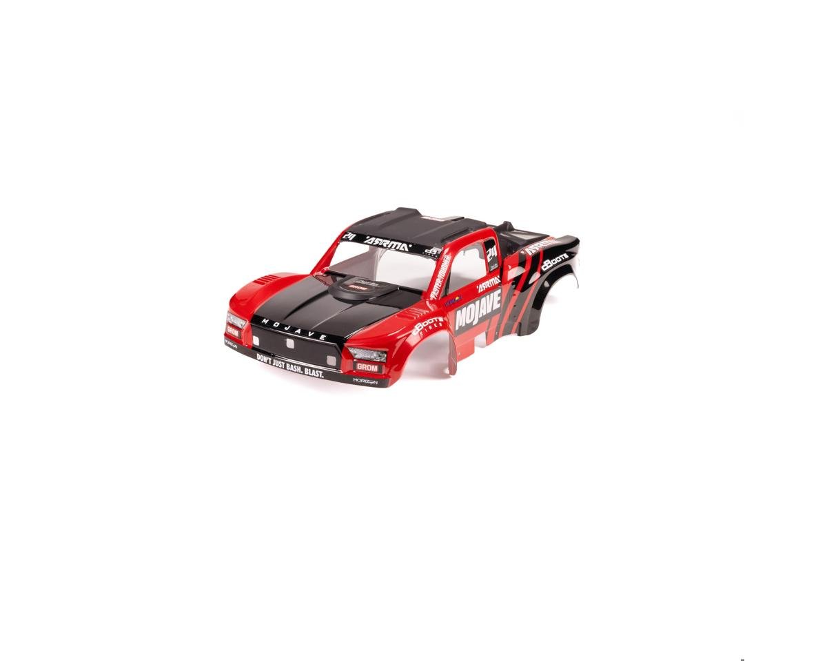 Arrma Mojave Grom 1/16 Pre-Painted Body (Red/Black)