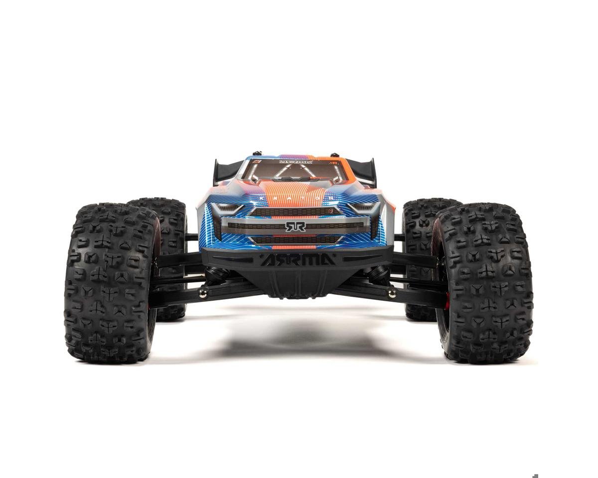 Arrma Kraton 6S BLX RTR 1/8 4WD Brushless Monster Truck (Blue/Orange) (V6) w/SLT3 2.4GHz Radio