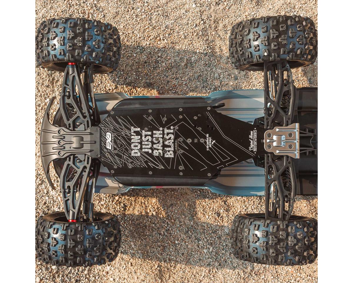 Arrma Kraton 6S BLX RTR 1/8 4WD Brushless Monster Truck (Blue/Orange) (V6) w/SLT3 2.4GHz Radio