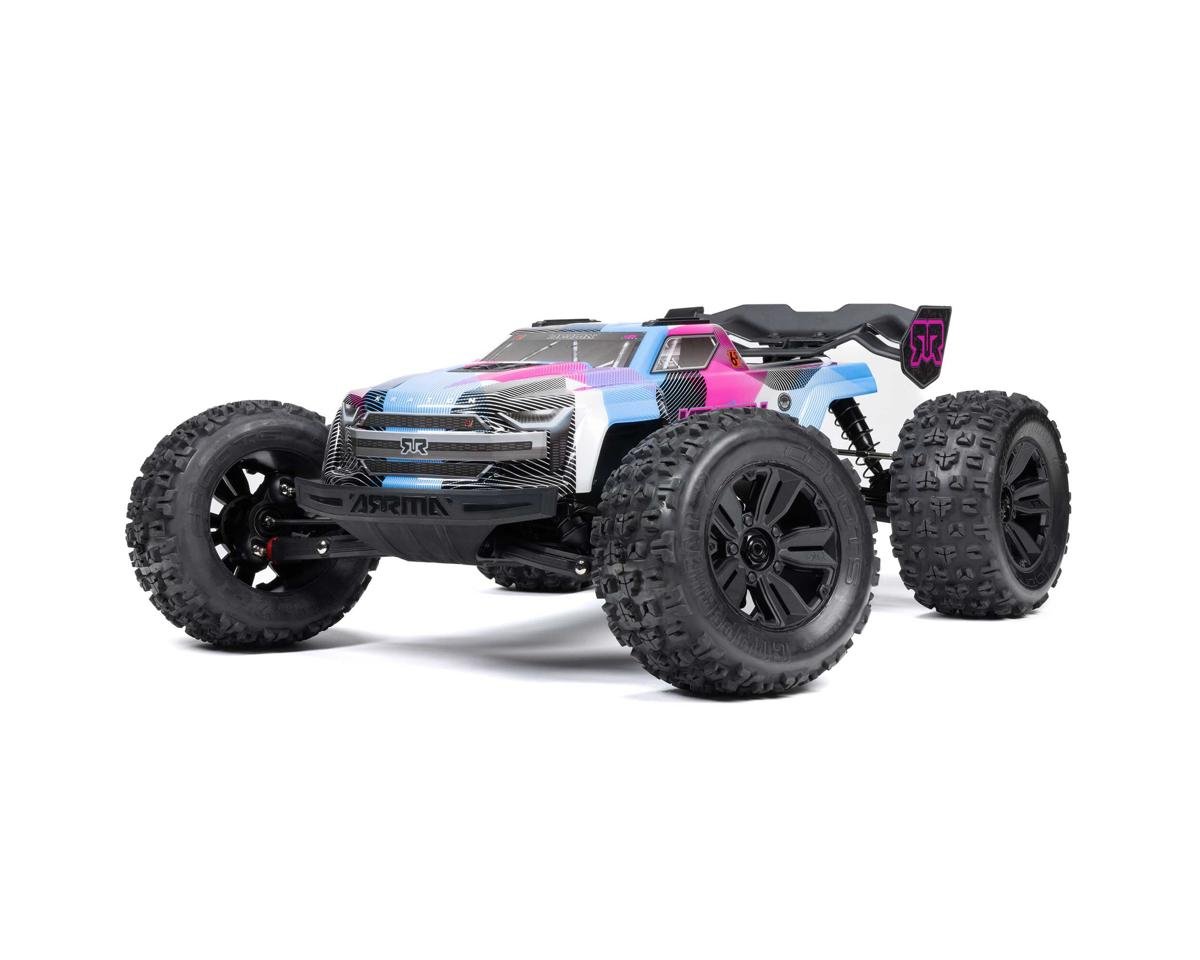 Arrma Kraton 6S BLX RTR 1/8 4WD Brushless Monster Truck (Blue/Orange) (V6) w/SLT3 2.4GHz Radio