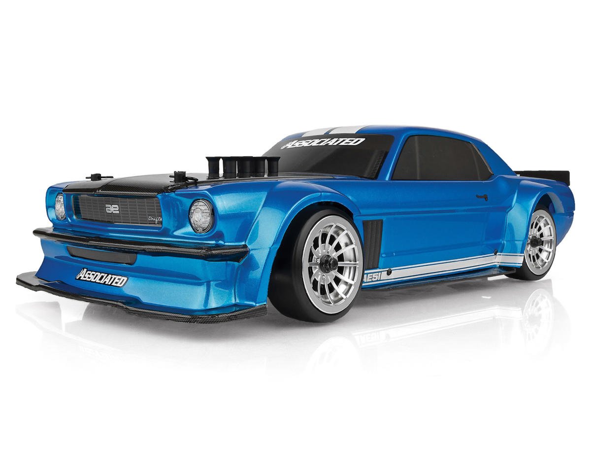 Team Associated DC10 RTR 1/10 Electric Brushless RWD Drift Car Combo w/ Battery & Charger