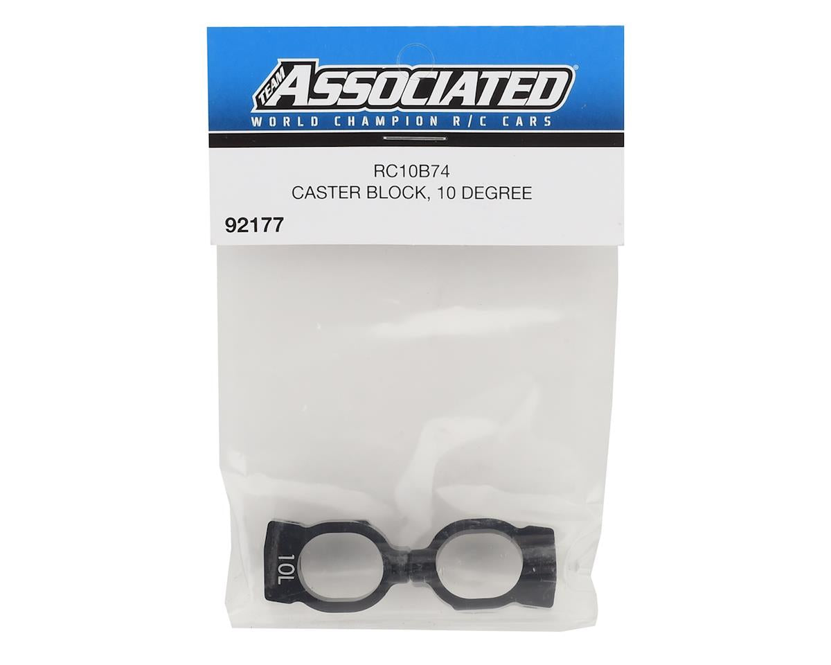 Team Associated B74 10° Aluminum Caster Block Set