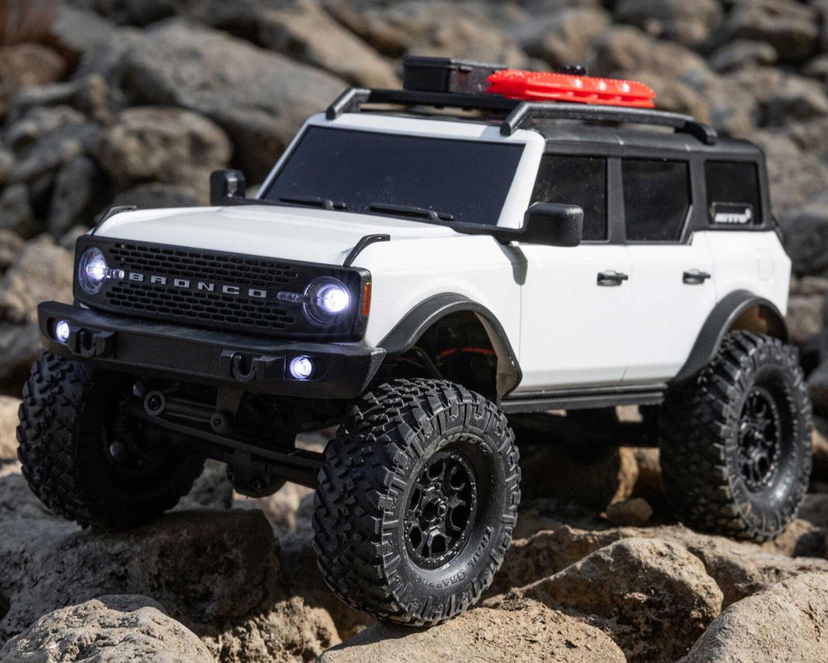 Axial SCX24 Ford Bronco Hard Body 1/24 4WD RTR Scale Mini Crawler w/2.4GHz Radio, Battery & Charger (Assorted Colors)