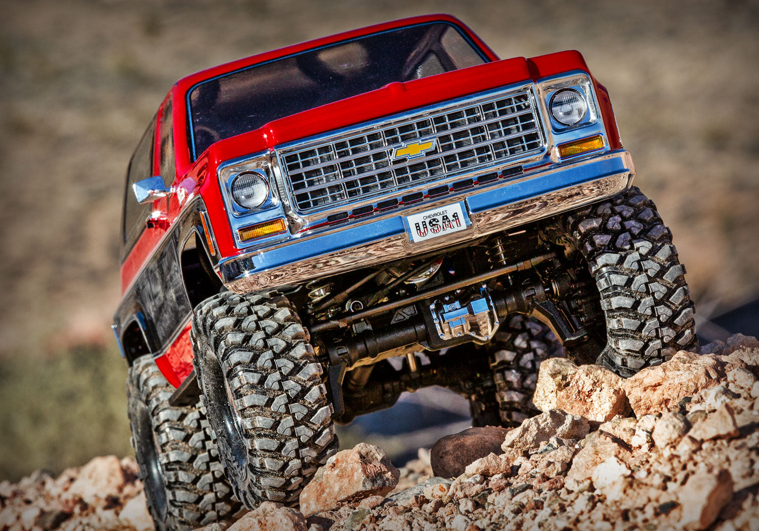 Traxxas TRX-4 1979 K5 Chevy Blazer RTR 1/10 Trail Crawler w/ Clipless Mounting