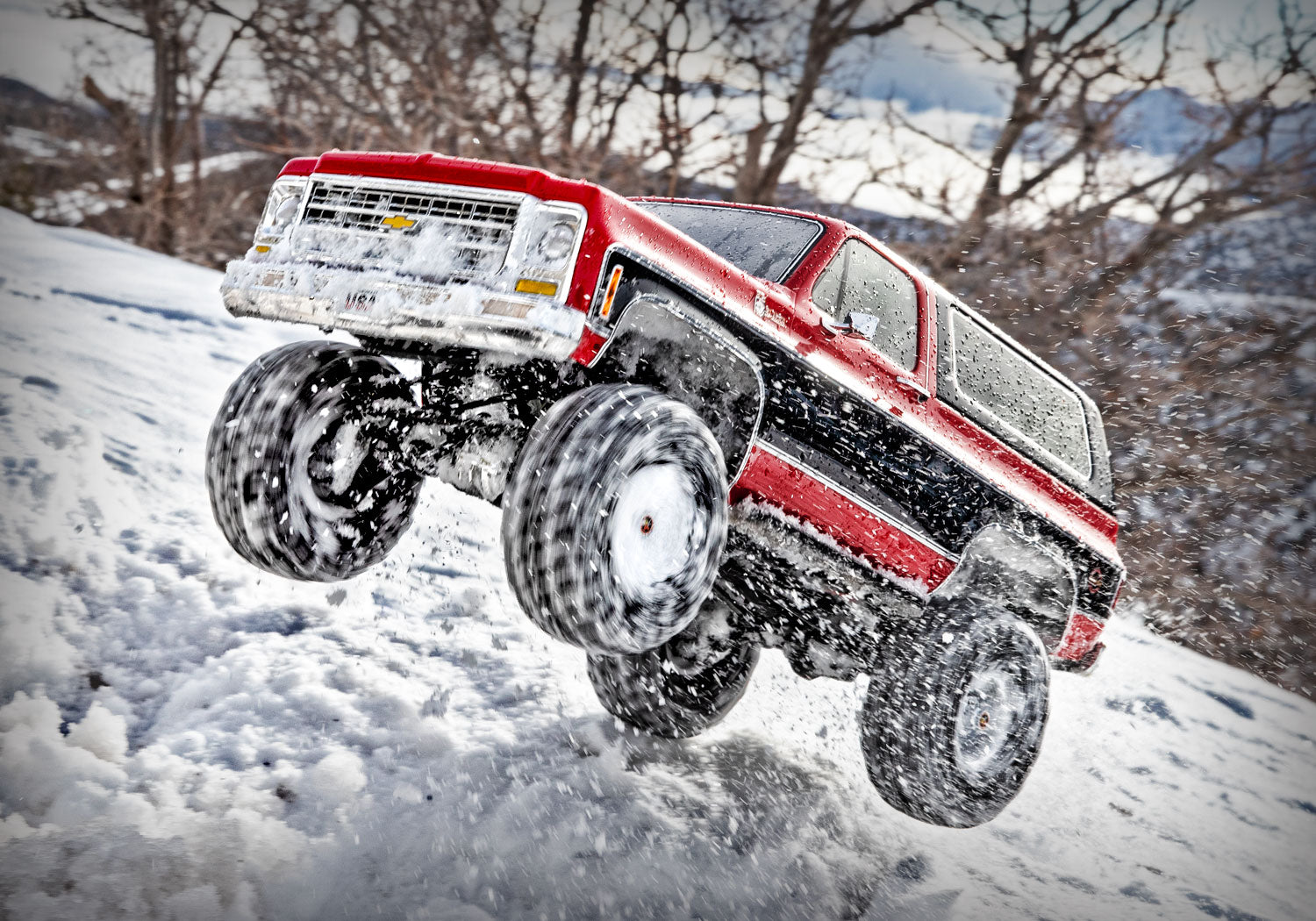 Traxxas TRX-4 1979 K5 Chevy Blazer RTR 1/10 Trail Crawler w/ Clipless Mounting