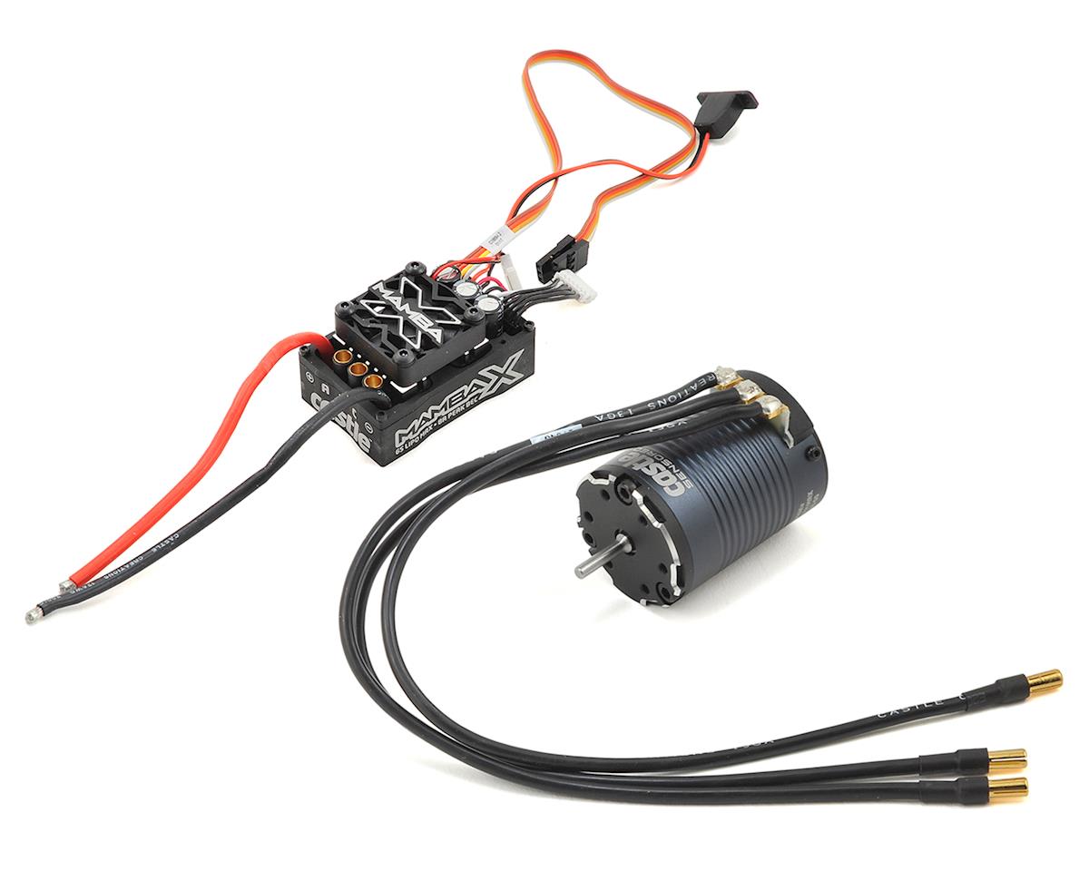 Castle Creations Mamba X Combo impermeable con sensor sin escobillas con pizarra de 3800 kV