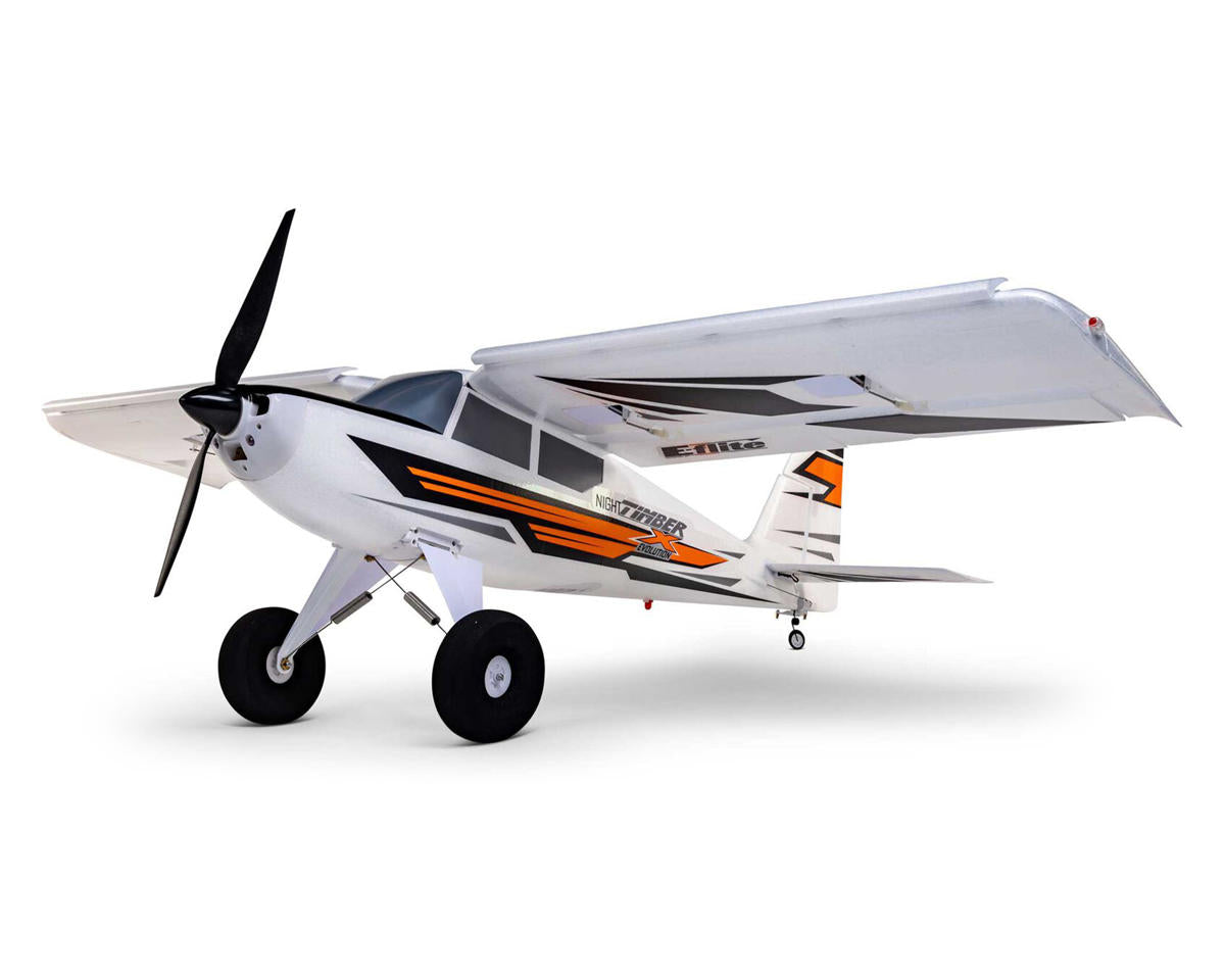 E-flite Night Timber X Evolution 1.2M BNF Basic Electric Airplane (1200mm) w/AS3X+ & SAFE Select