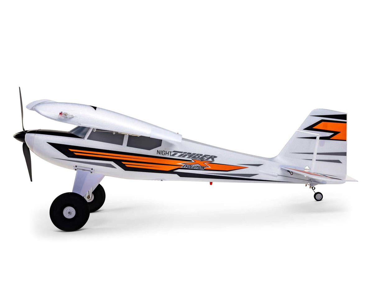 E-flite Night Timber X Evolution 1.2M BNF Basic Electric Airplane (1200mm) w/AS3X+ & SAFE Select