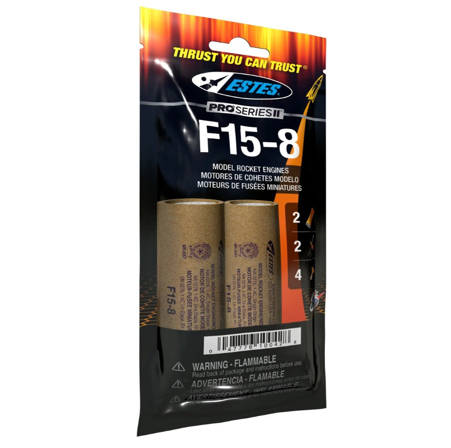 Estes F15-8 Engines (29 mm)