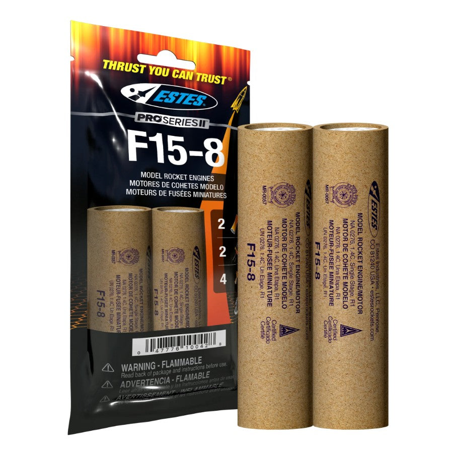 Estes F15-8 Engines (29 mm)