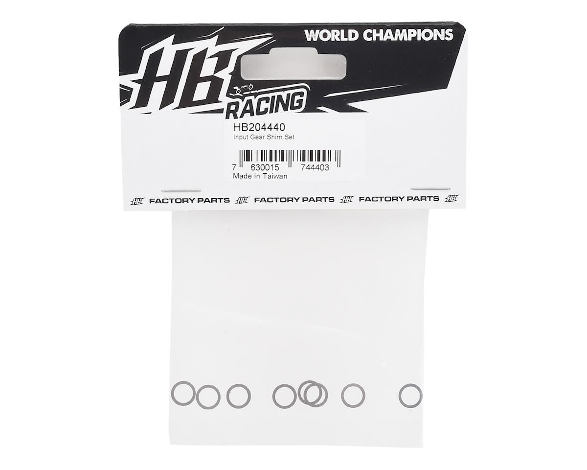 HB Racing D819 Input Gear Shim Set (8)