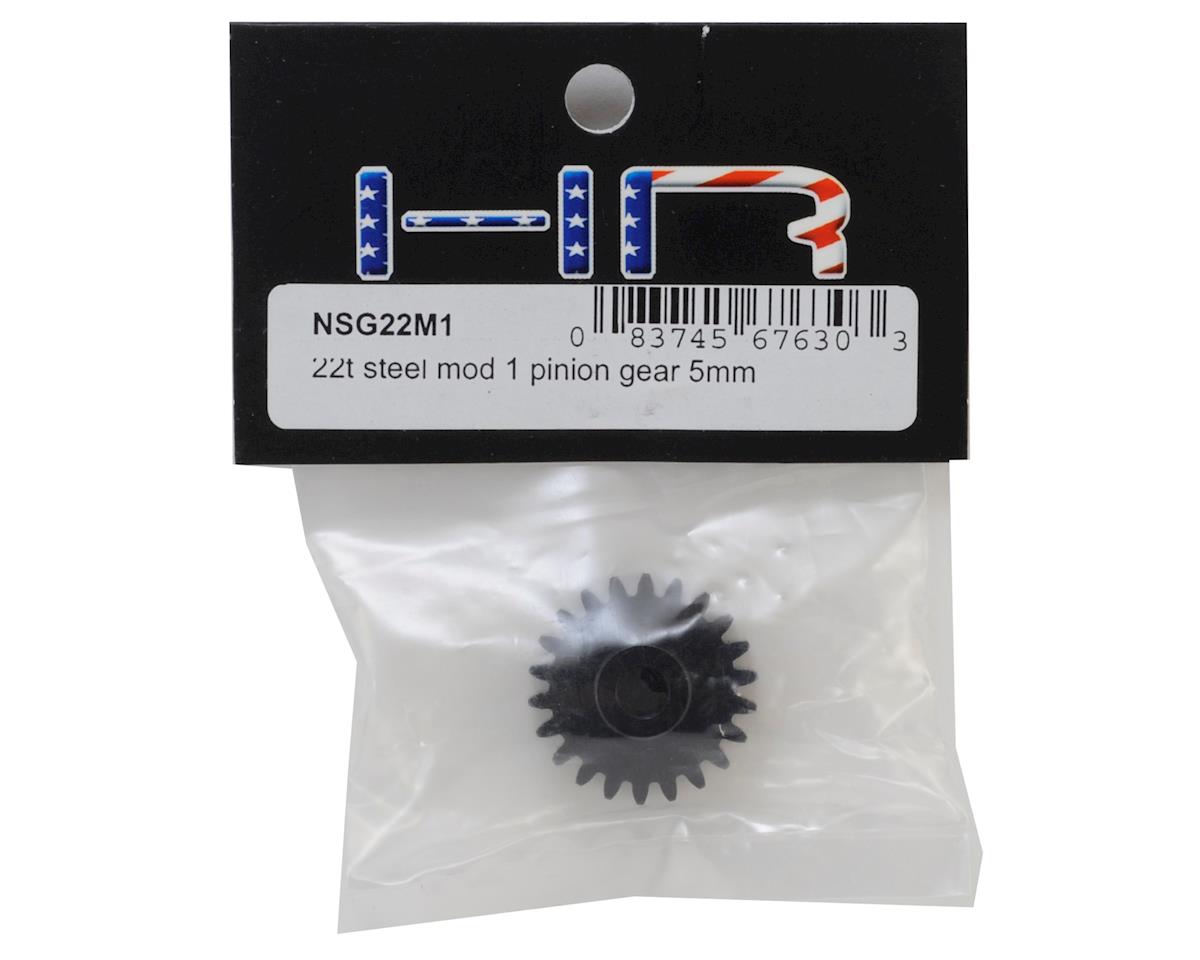 Hot Racing Steel Mod 1 Pinion Gear w/5mm Bore (22T)