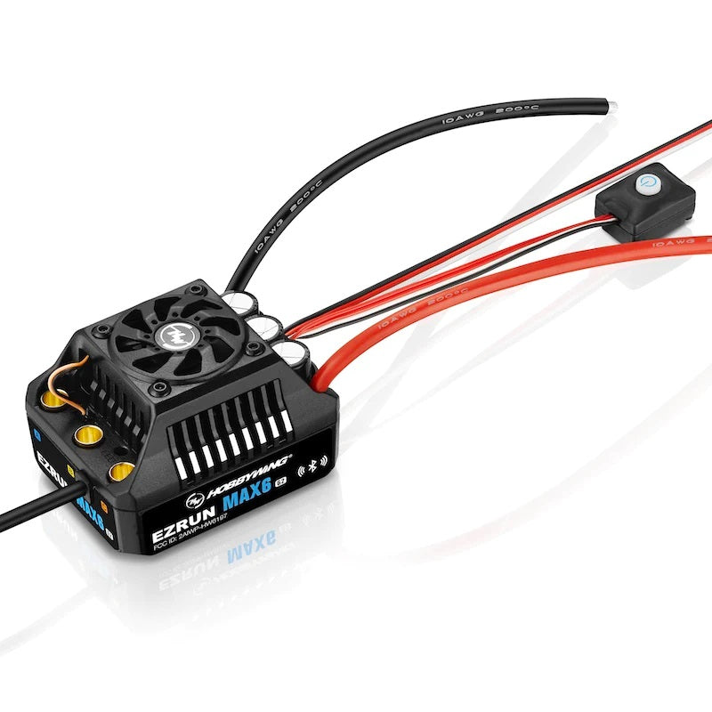 Hobbywing EZRun MAX6 G2 1/6 Waterproof Sensored Brushless ESC (3-8S)