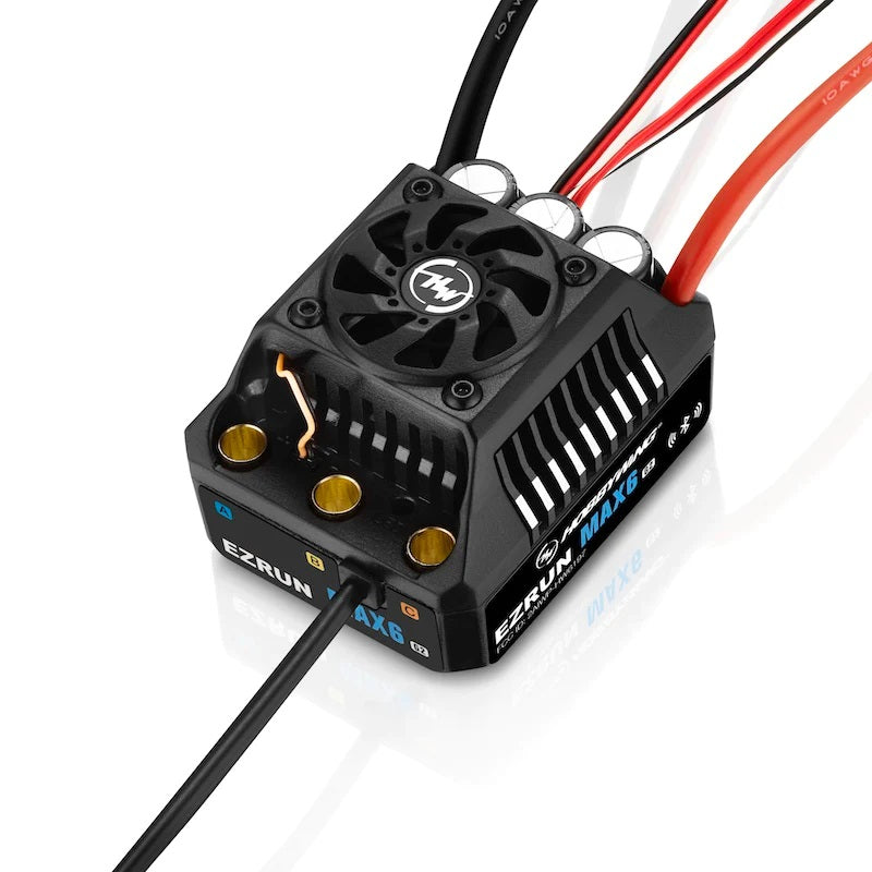 Hobbywing EZRun MAX6 G2 1/6 Waterproof Sensored Brushless ESC (3-8S)