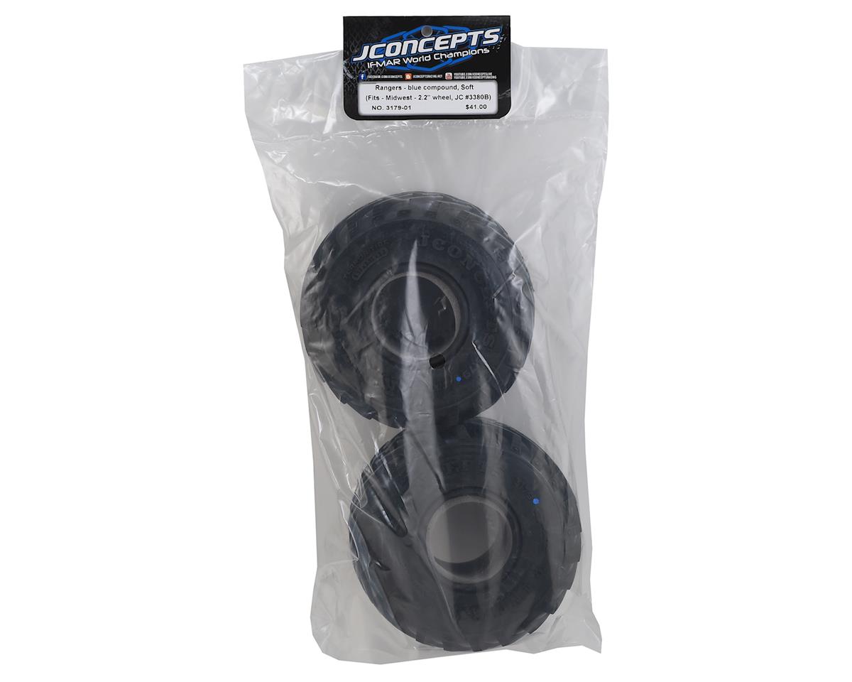 JConcepts Rangers 2.2" Monster Truck Tires (2) (Blue)