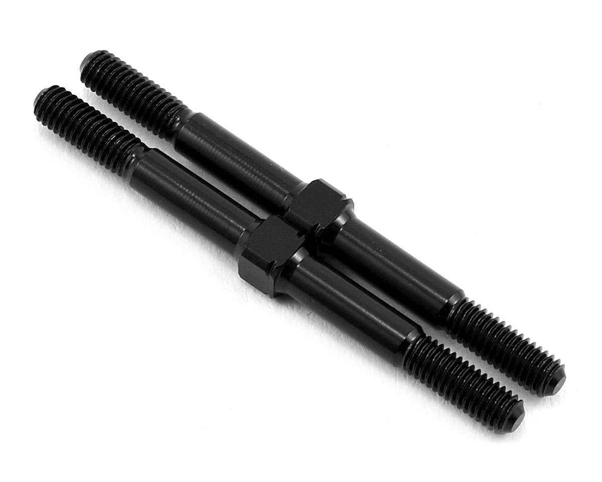 MST Alum. reinforced turnbuckle 3X40 (black) (2)