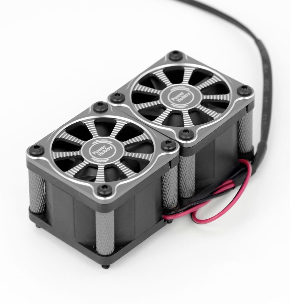 Power Hobby Twister Twin Dual 40mm Cooling Fan Kit (Assorted Colors)